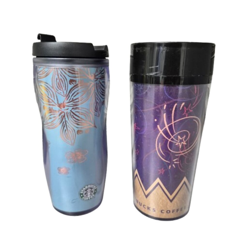 2 Starbucks Travel Coffee Mug Tumblers